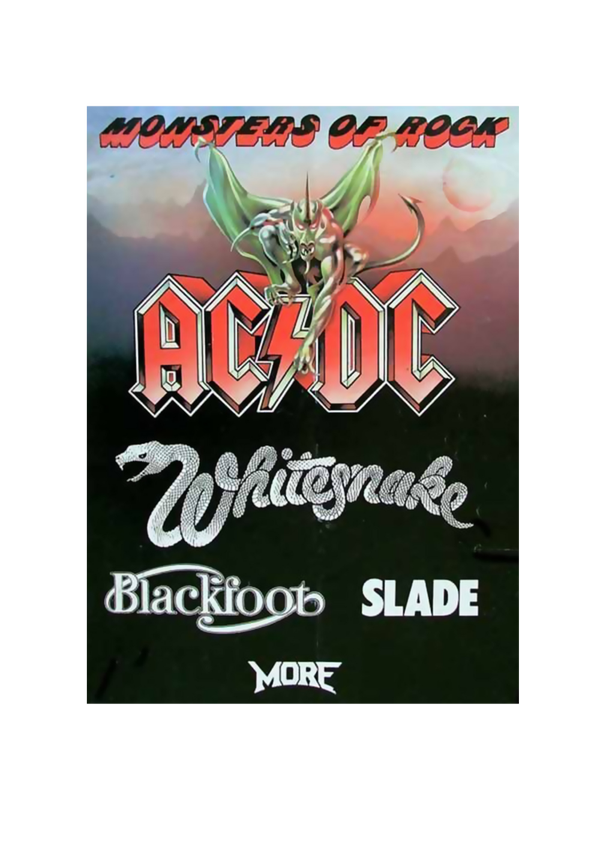 AC/DC 4 Music Print  Concert Wall Art Memorabilia gift A5,A4,A3