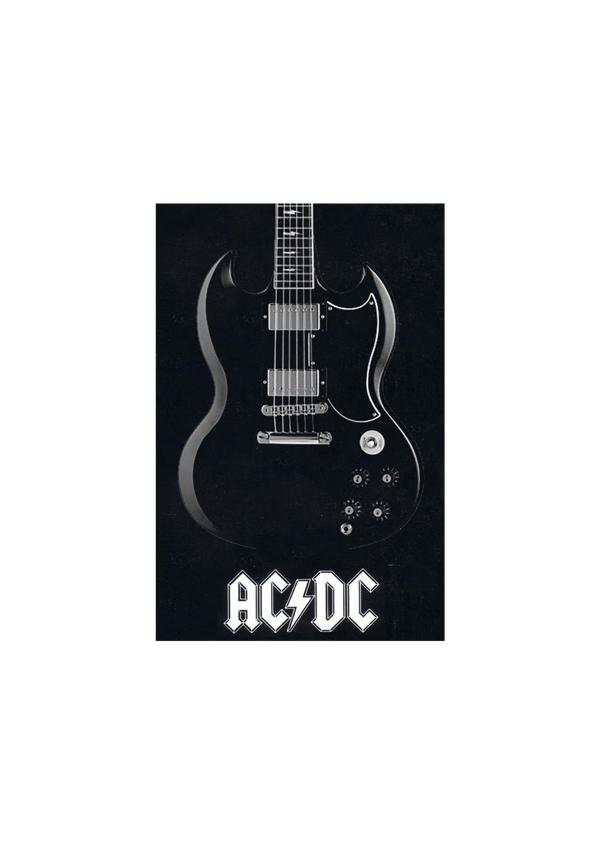 AC/DC 8 Music Print  Concert Wall Art Memorabilia gift A5,A4,A3
