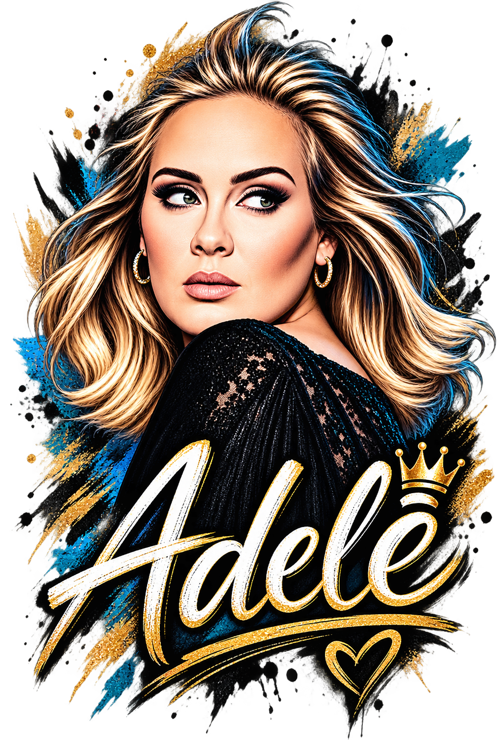 ADELE 1 Sublimation  Digital Download