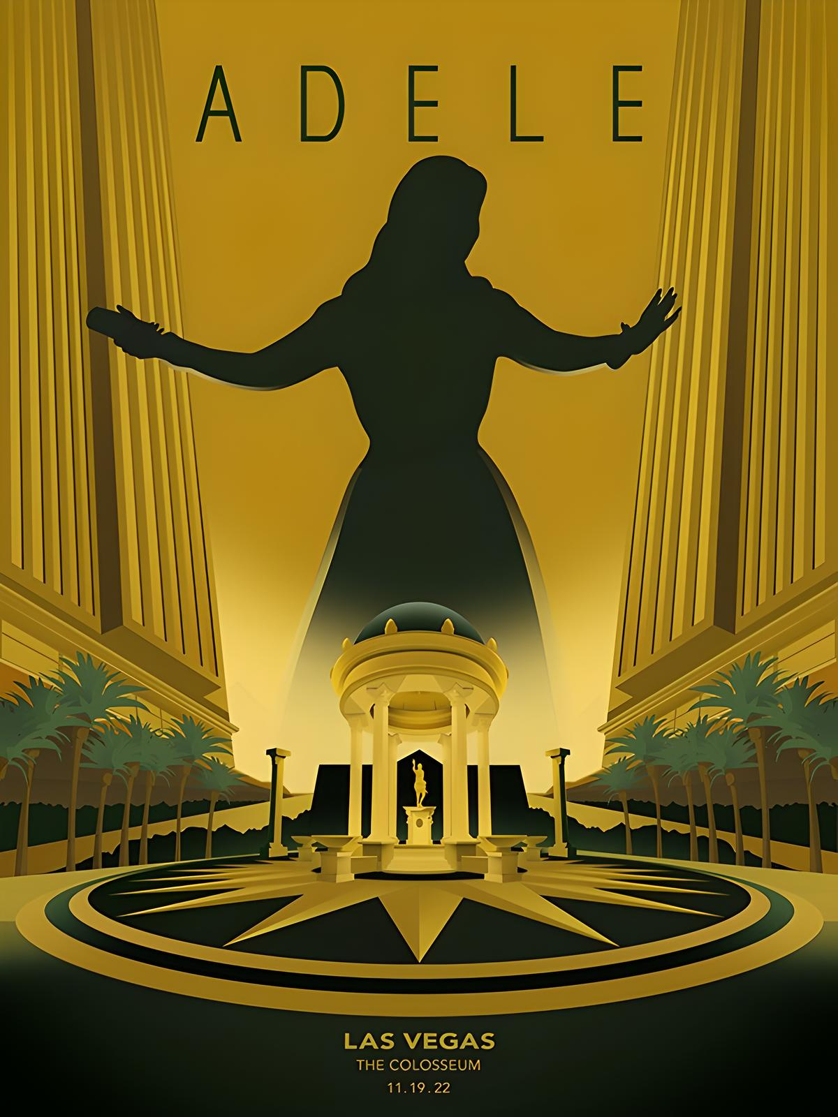 Adele 1 Music Print  Concert Wall Art Memorabilia gift A5,A4,A3