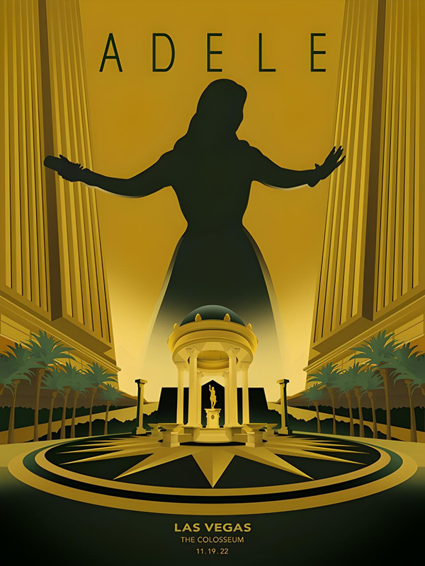 Adele 1 Music Print  Concert Wall Art Memorabilia gift A5,A4,A3
