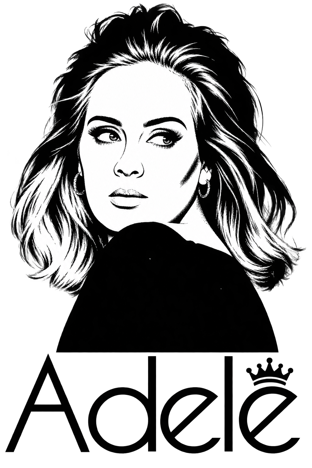 ADELE 2 Sublimation  Digital Download