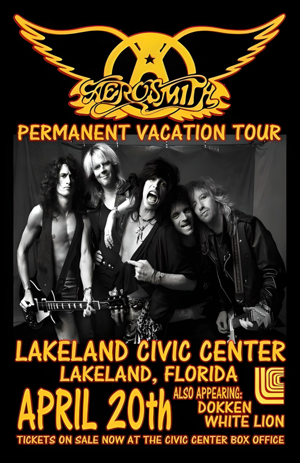 Aerosmith 10 Music Print  Concert Wall Art Memorabilia gift A5,A4,A3