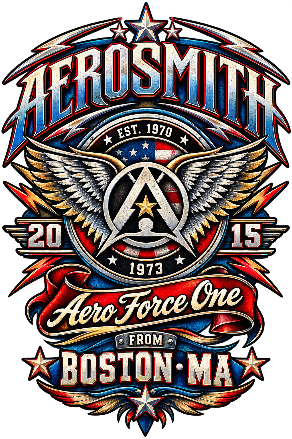 AEROSMITH 1 Sublimation  Digital Download