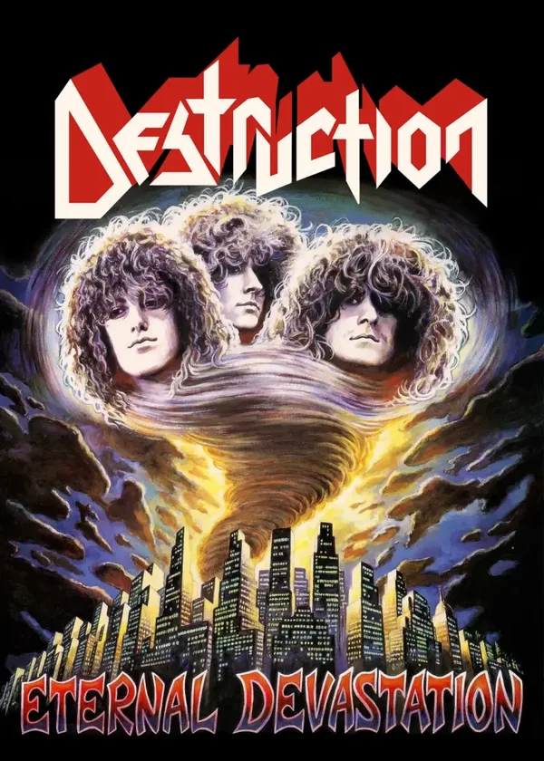 Destruction 2  Music Print  Concert Wall Art Memorabilia gift A5,A4,A3