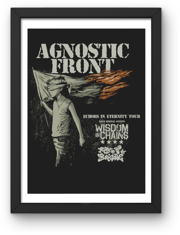 Agnostic Front 2 print Music Print PDF,File  Instant Digital Download ,A3,A4,A5.