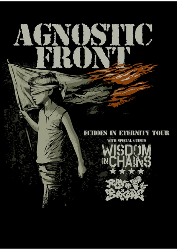 Agnostic Front 2  Music Print  Concert Wall Art Memorabilia gift A5,A4,A3