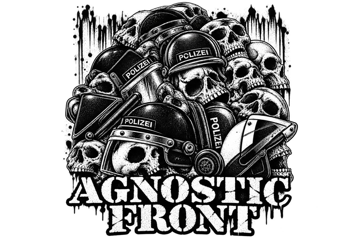 AGNOSTIC FRONT 4 Sublimation  Digital Download