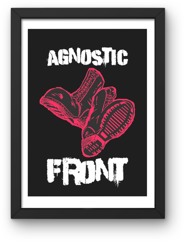 Agnostic Front 4 print Music Print PDF,File  Instant Digital Download ,A3,A4,A5.