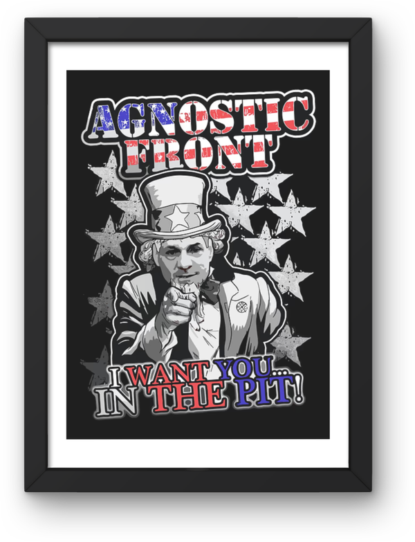 Agnostic Front 5 print Music Print PDF,File  Instant Digital Download ,A3,A4,A5.