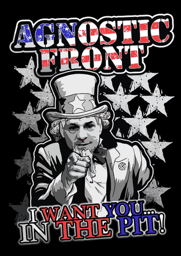 Agnostic Front 5  Music Print  Concert Wall Art Memorabilia gift A5,A4,A3