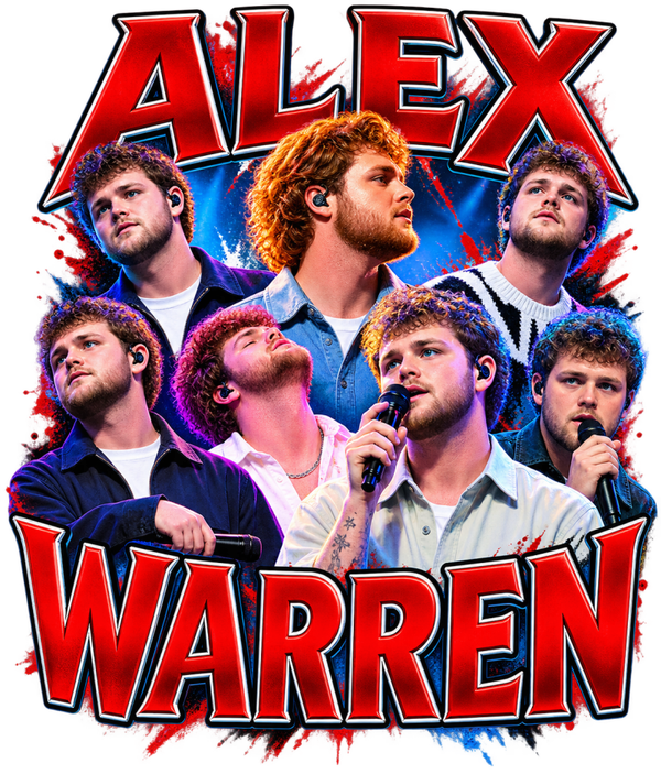 ALEX WARREN 6 FILES Sublimation  Digital Download