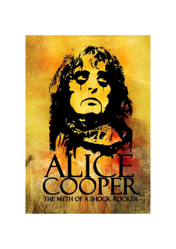 Alice Cooper 1  Music Print  Concert Wall Art Memorabilia gift A5,A4,A3