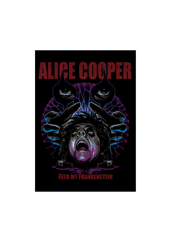 Alice Cooper 7 Music Print  Concert Wall Art Memorabilia gift A5,A4,A3