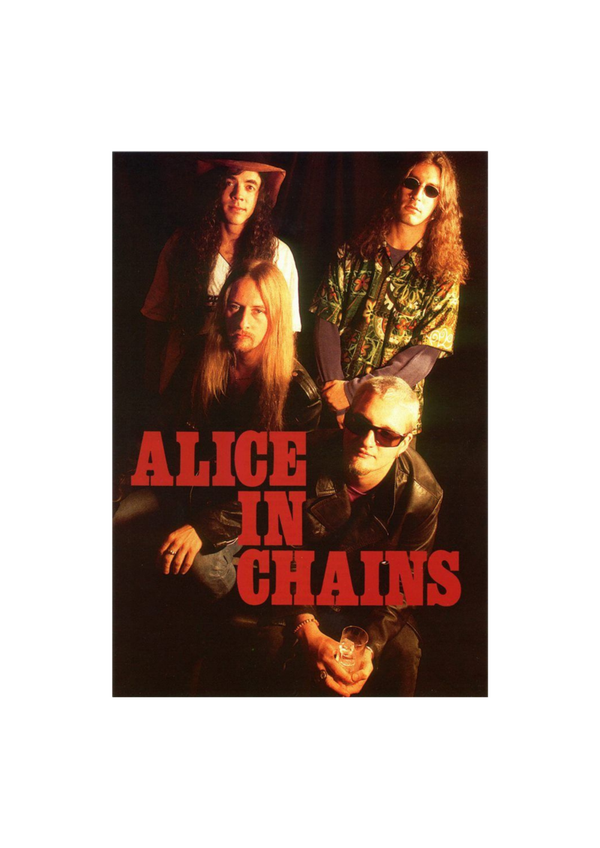 Alice in Chains 2 Music Print  Concert Wall Art Memorabilia gift A5,A4,A3