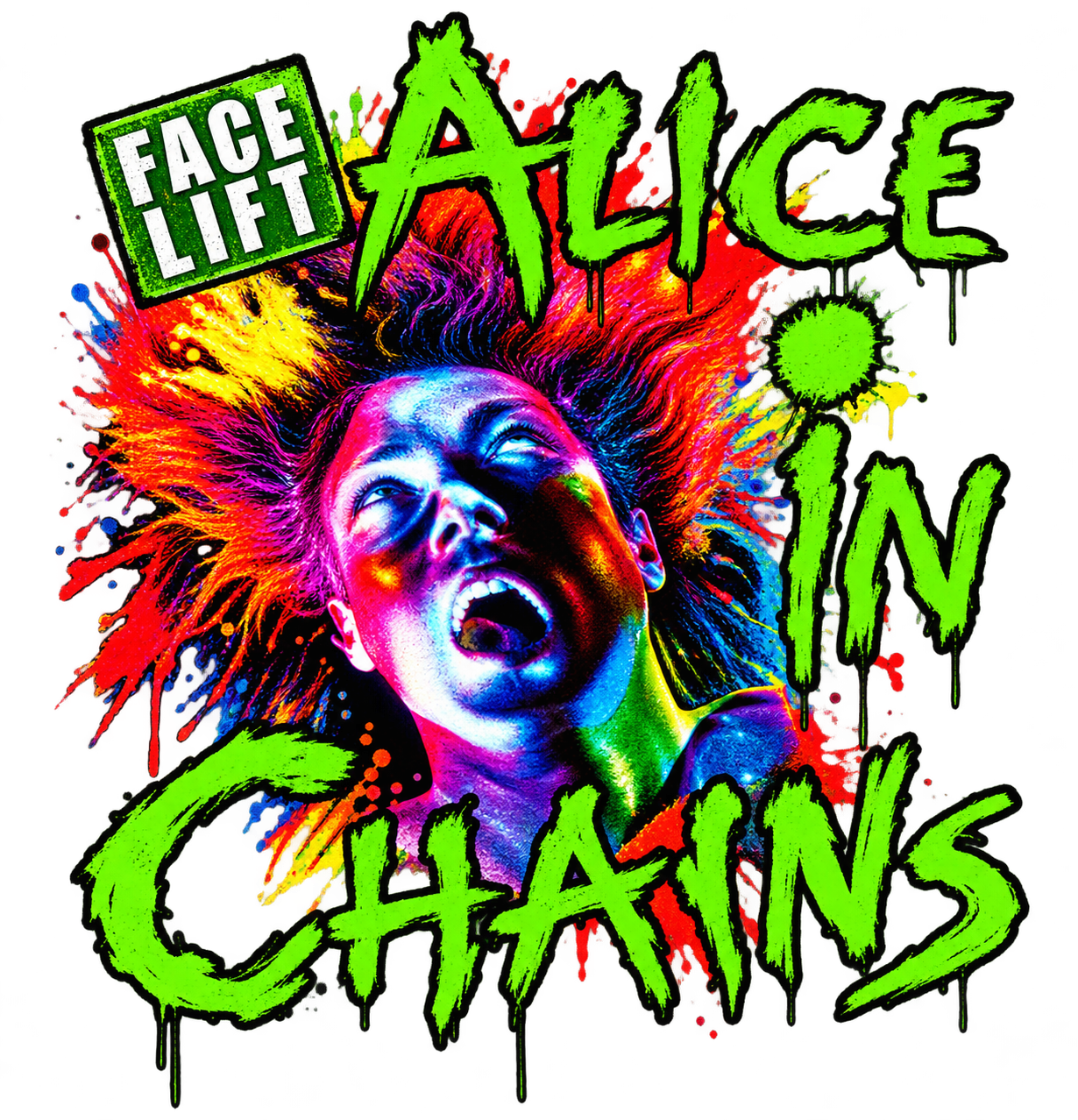 ALICE IN CHAINS 10 Sublimation  Digital Download