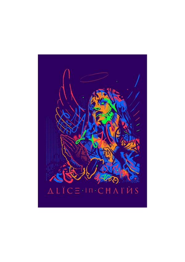 Alice in Chains 15 Music Print  Concert Wall Art Memorabilia gift A5,A4,A3