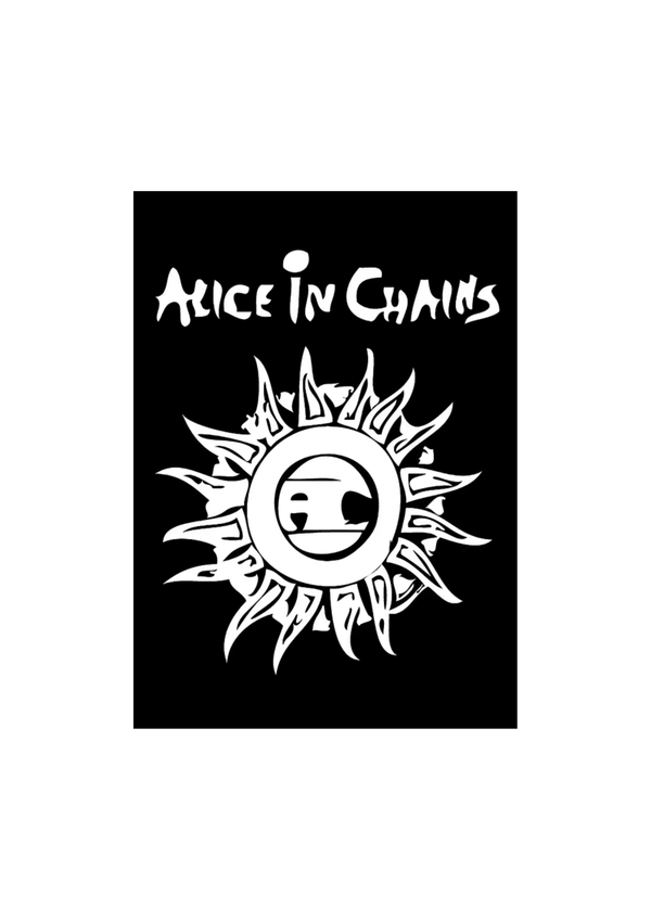 Alice in Chains 2  Music Print  Concert Wall Art Memorabilia gift A5,A4,A3