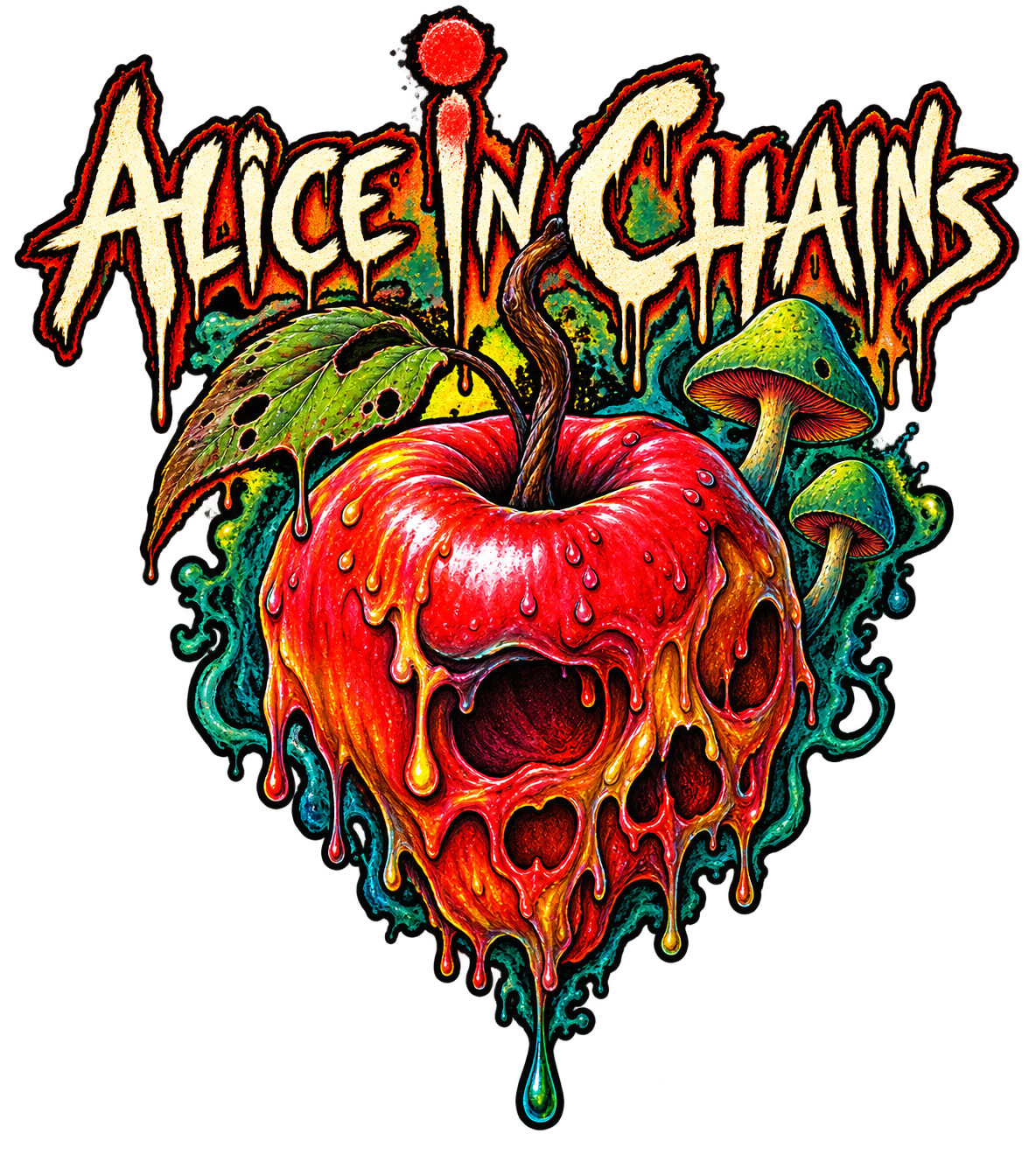 ALICE IN CHAINS 5 Sublimation  Digital Download
