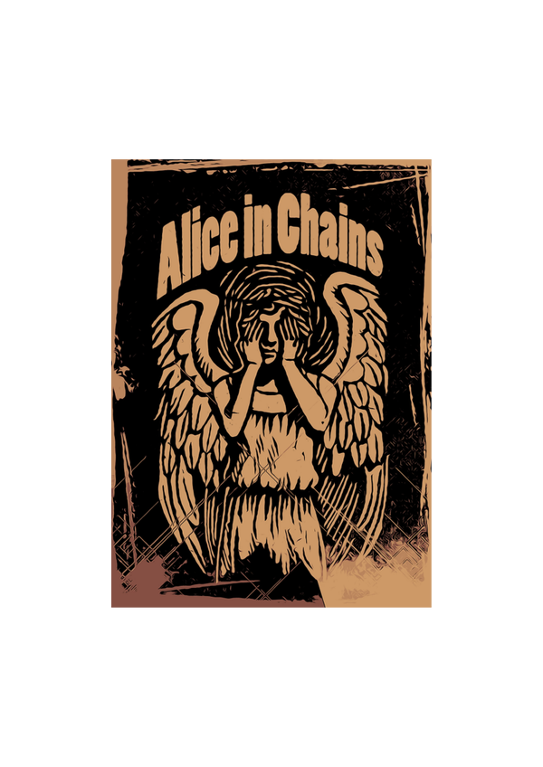 Alice in Chains 8 Music Print  Concert Wall Art Memorabilia gift A5,A4,A3
