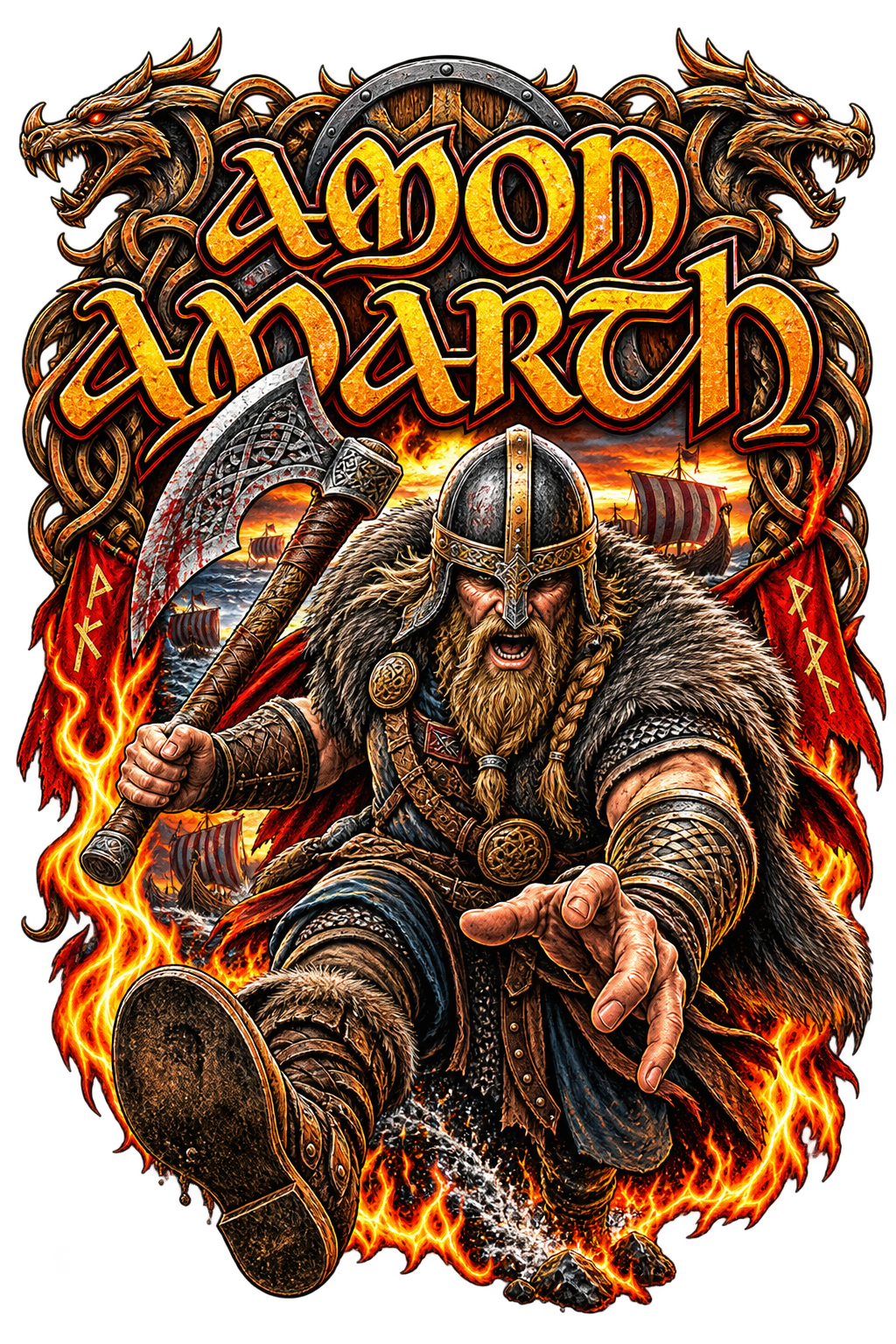 AMON ANARCH 6 FILES Sublimation  Digital Download
