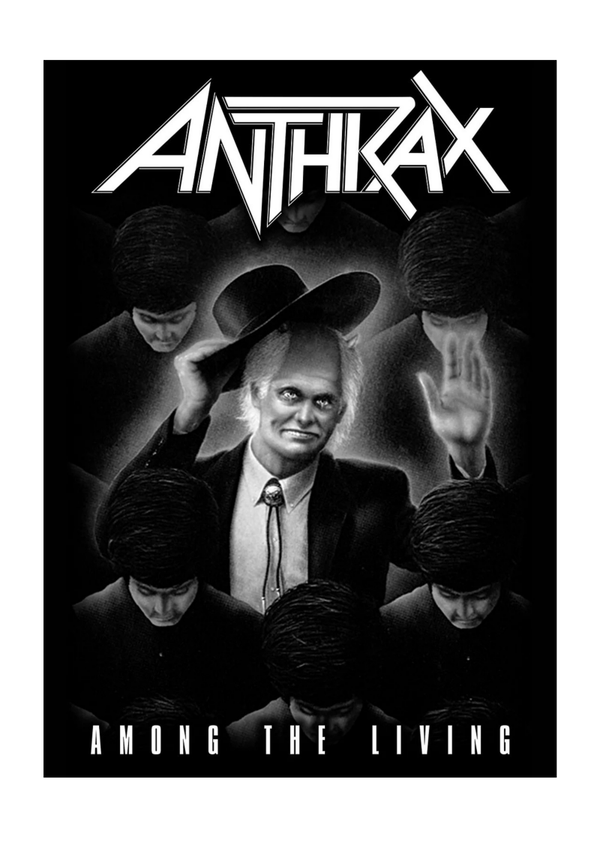 Anthrax 5 Music Print  Concert Wall Art Memorabilia gift A5,A4,A3