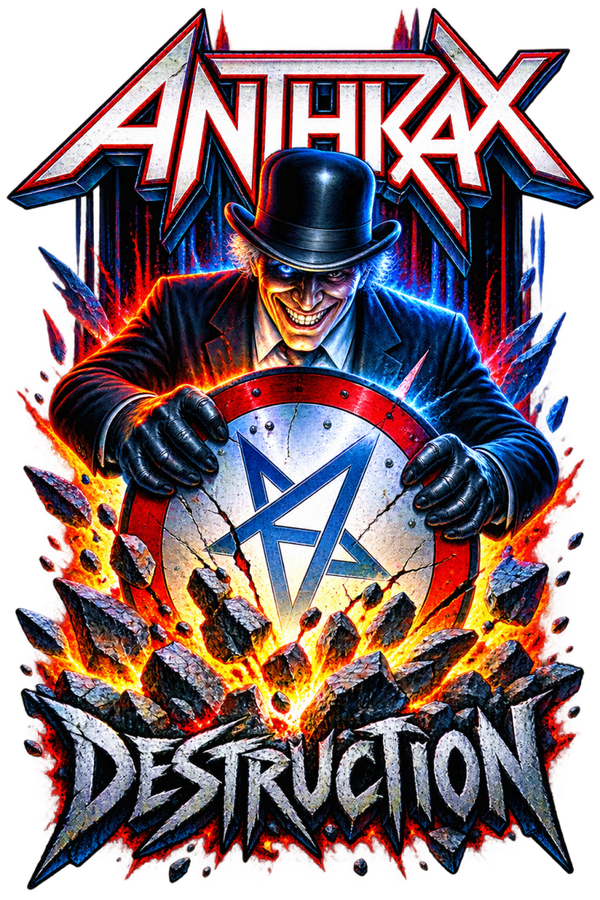 ANTHRAX 9 FILES Sublimation  Digital Download