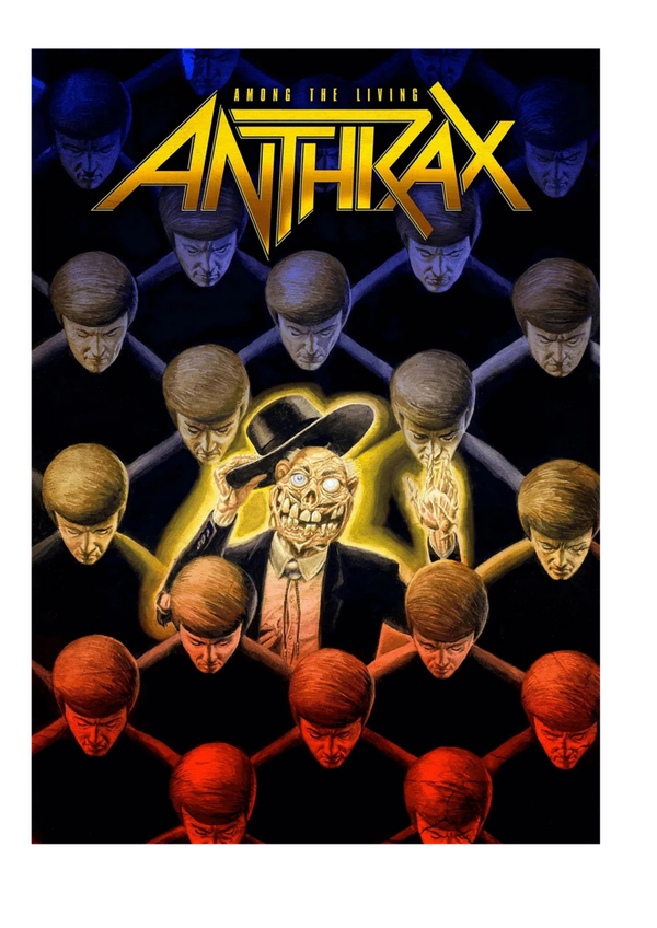 Anthrax 6 Music Print  Concert Wall Art Memorabilia gift A5,A4,A3