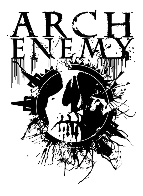 Arch Enemy 2 Music Print  Concert Wall Art Memorabilia gift A5,A4,A3