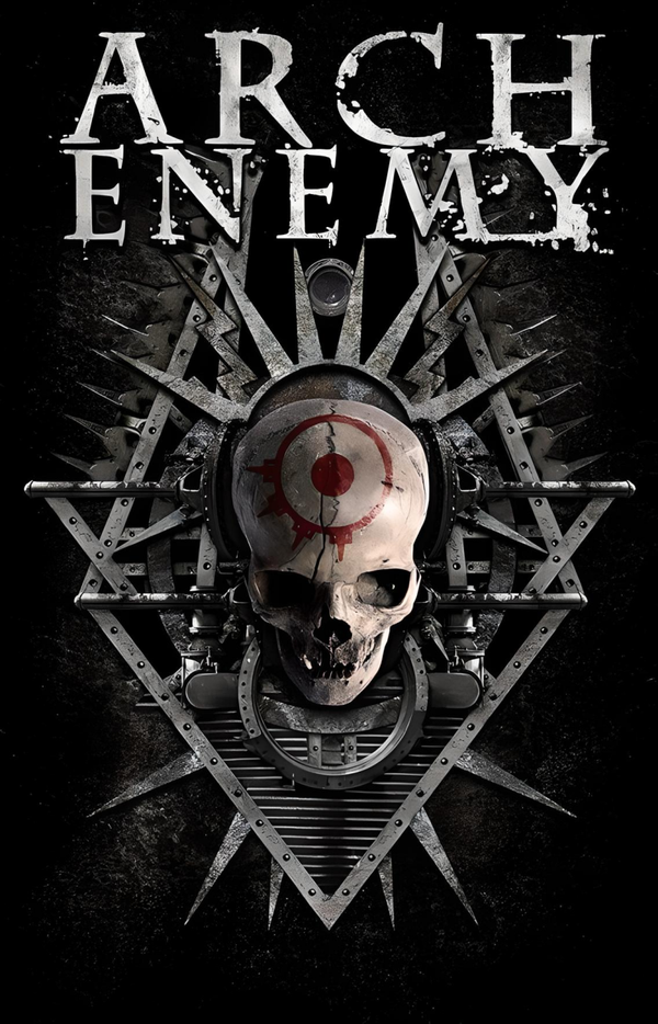 Arch Enemy 3 Music Print  Concert Wall Art Memorabilia gift A5,A4,A3