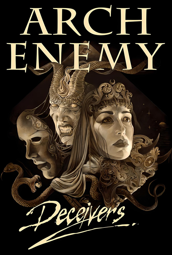 Arch Enemy 6 Music Print  Concert Wall Art Memorabilia gift A5,A4,A3