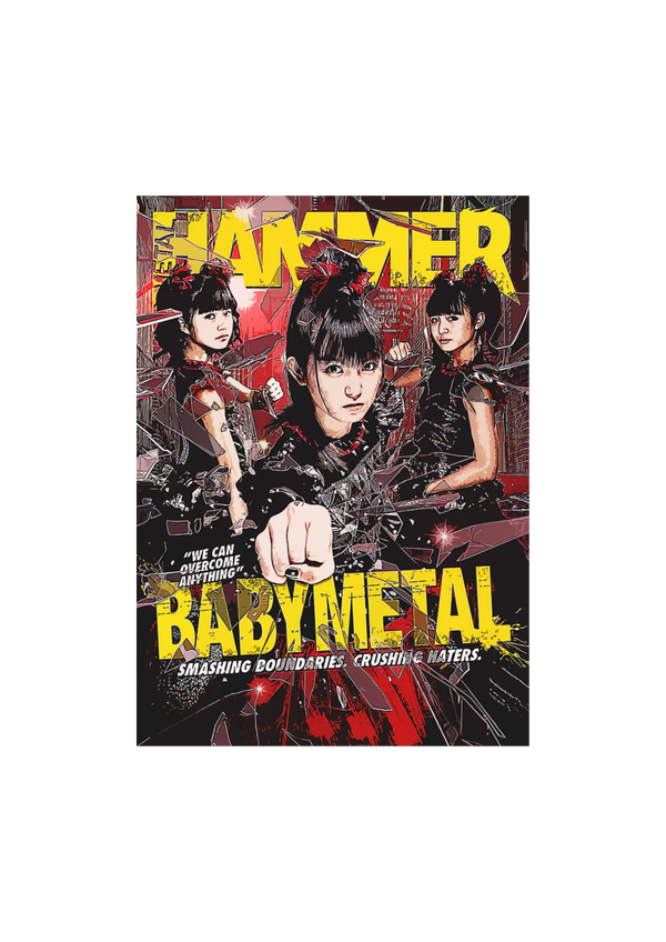 Baby Metal 10 Music Print  Concert Wall Art Memorabilia gift A5,A4,A3