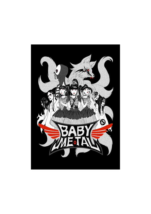 Baby Metal 14 Music Print  Concert Wall Art Memorabilia gift A5,A4,A3