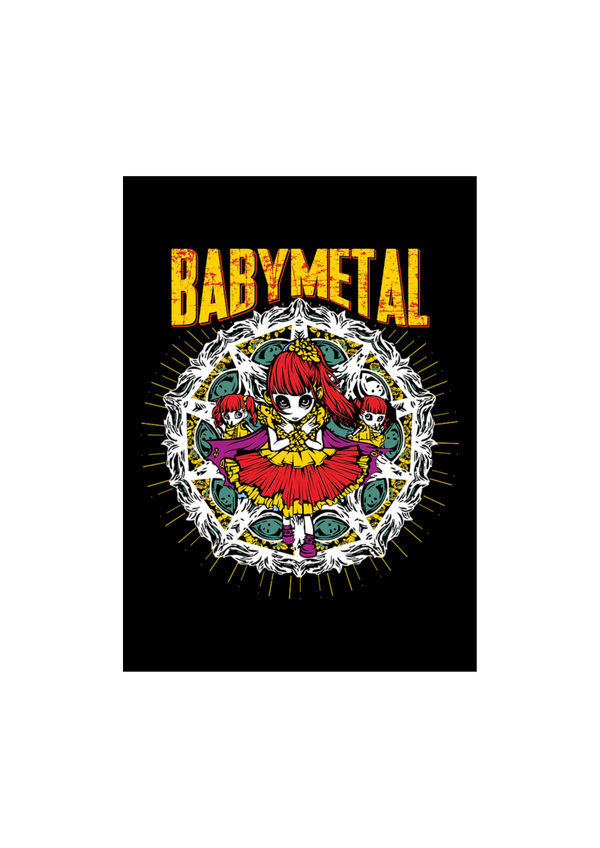 Baby Metal 19 Music Print  Concert Wall Art Memorabilia gift A5,A4,A3