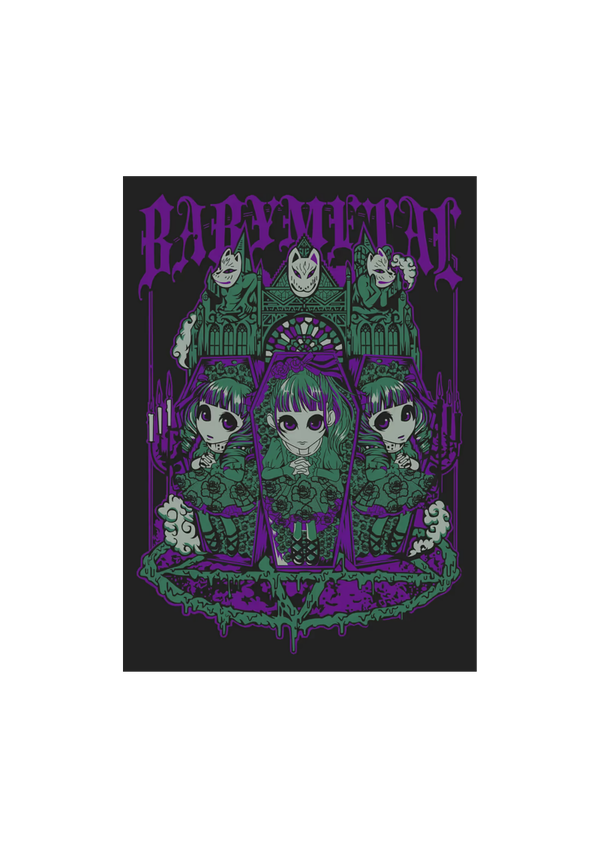 Baby Metal 2 Music Print  Concert Wall Art Memorabilia gift A5,A4,A3