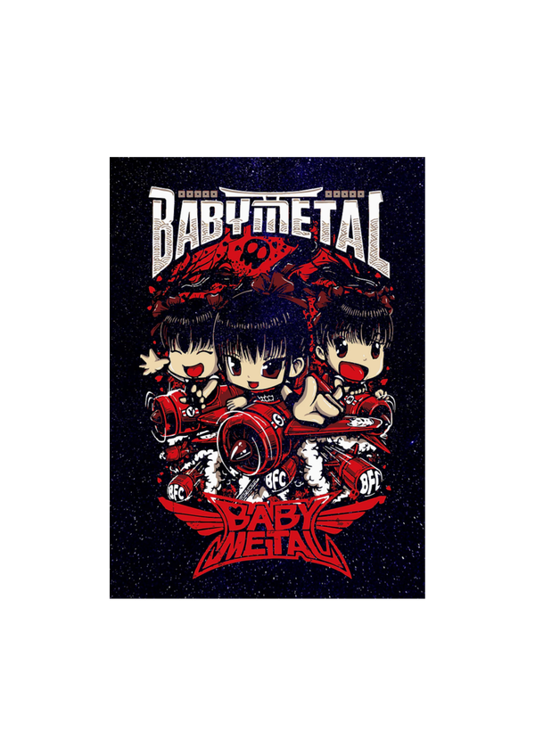Baby Metal 25 Music Print  Concert Wall Art Memorabilia gift A5,A4,A3