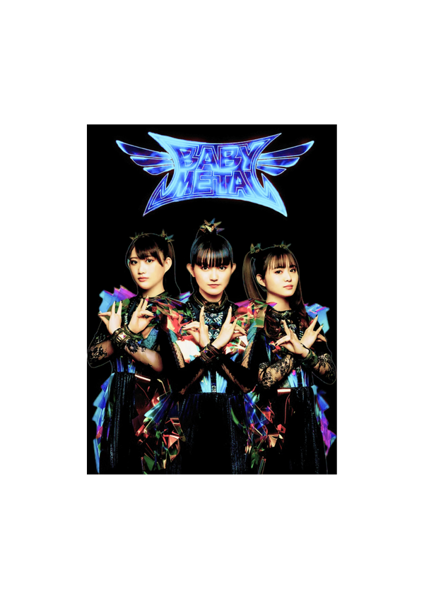 Baby Metal 27 Music Print  Concert Wall Art Memorabilia gift A5,A4,A3
