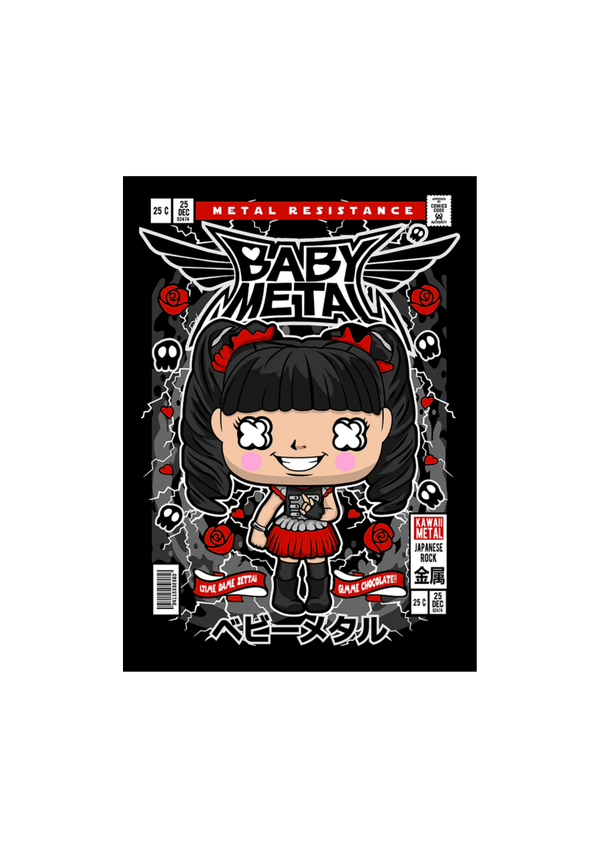 Baby Metal 9 Music Print  Concert Wall Art Memorabilia gift A5,A4,A3