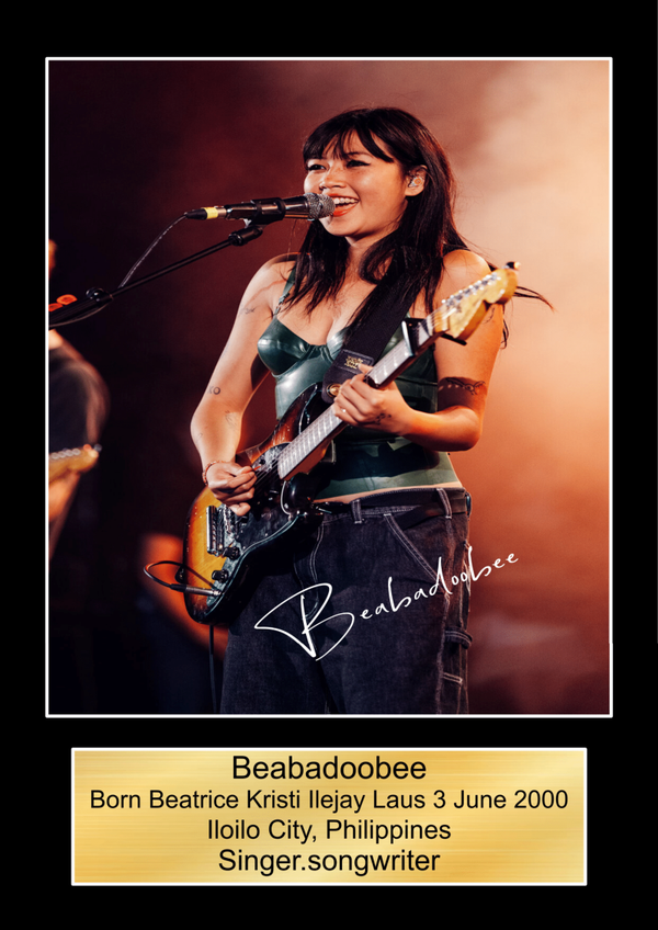 Beabadoobee  Music Poster Wall Art Memorabilia gift A5,A4,A3.