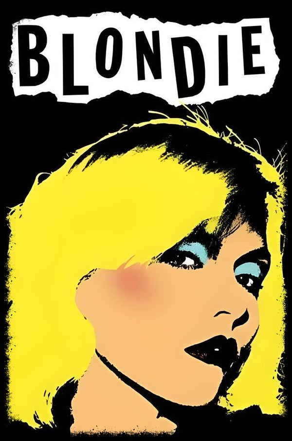 Blondie 2 Music Print  Concert Wall Art Memorabilia gift A5,A4,A3