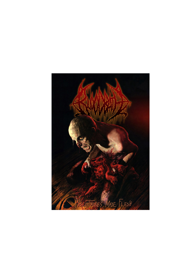 Bloodbath 001 Music Print  Concert Wall Art gift A5,A4,A3