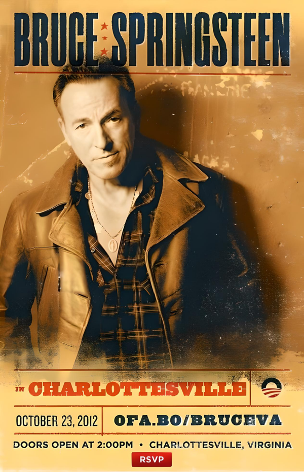 Bruce Springsteen 4 Music Print  Concert Wall Art Memorabilia gift A5,A4,A3