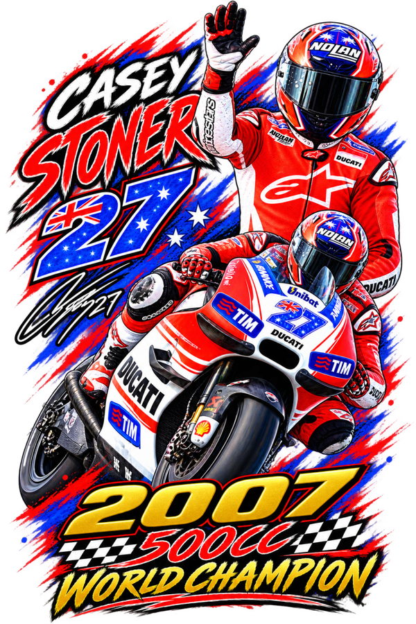 CASEY STONER 1  MOTO GP LEGENDS Instant Digital Download