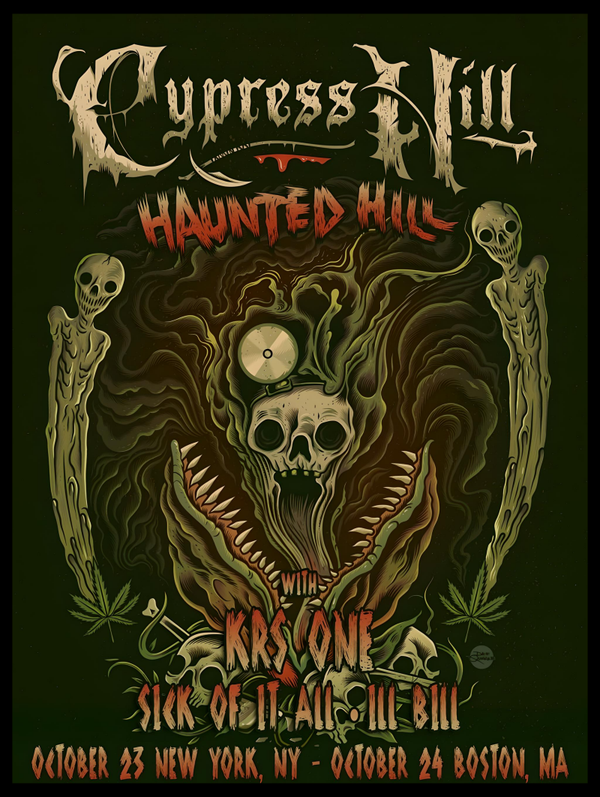 Cypress Hill 2 Music Print  Concert Wall Art Memorabilia gift A5,A4,A3