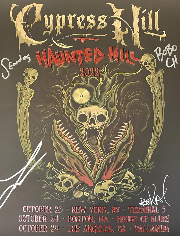 Cypress Hill 7 Music Print  Concert Wall Art Memorabilia gift A5,A4,A3