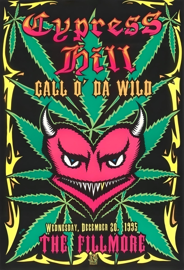 Cypress Hill 8 Music Print  Concert Wall Art Memorabilia gift A5,A4,A3
