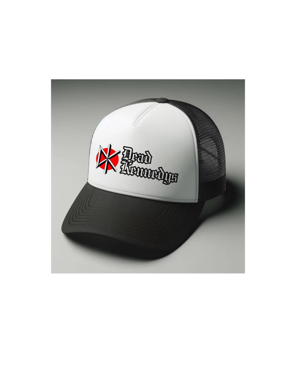 Dead Kennedys Black and white trucker hat mesh cap Music, Birthday Gift one size
