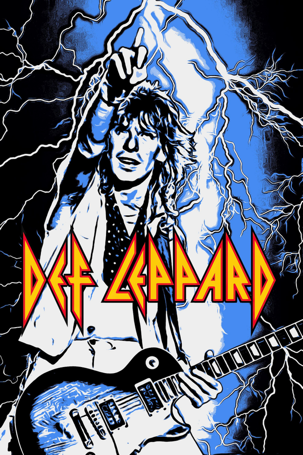 Def Leppard 13 Music Print  Concert Wall Art Memorabilia gift A5,A4,A3