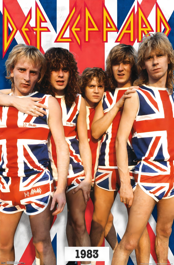 Def Leppard 18 Music Print  Concert Wall Art Memorabilia gift A5,A4,A3