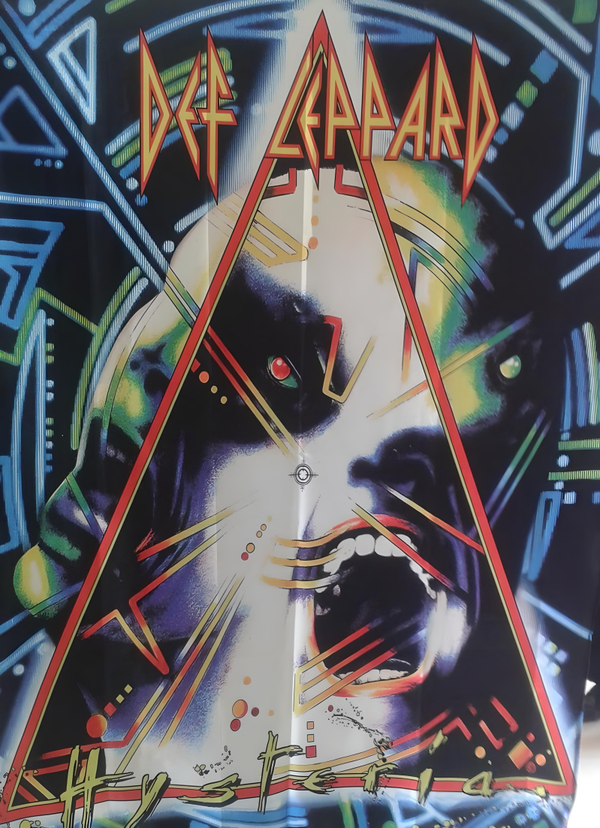 Def Leppard 2 Music Print  Concert Wall Art Memorabilia gift A5,A4,A3